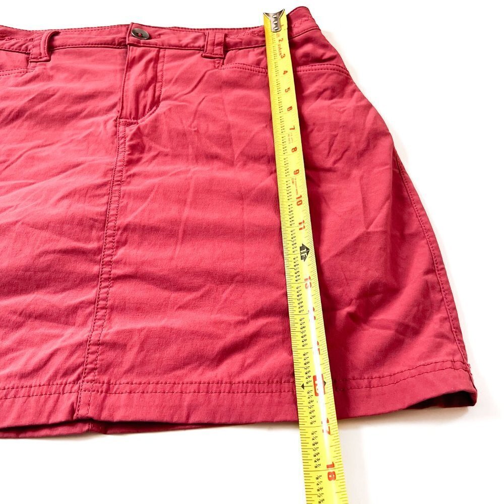 Eddie Bauer Horizon skort Skirt Size 6 Pale burnt red - Picture 5 of 12